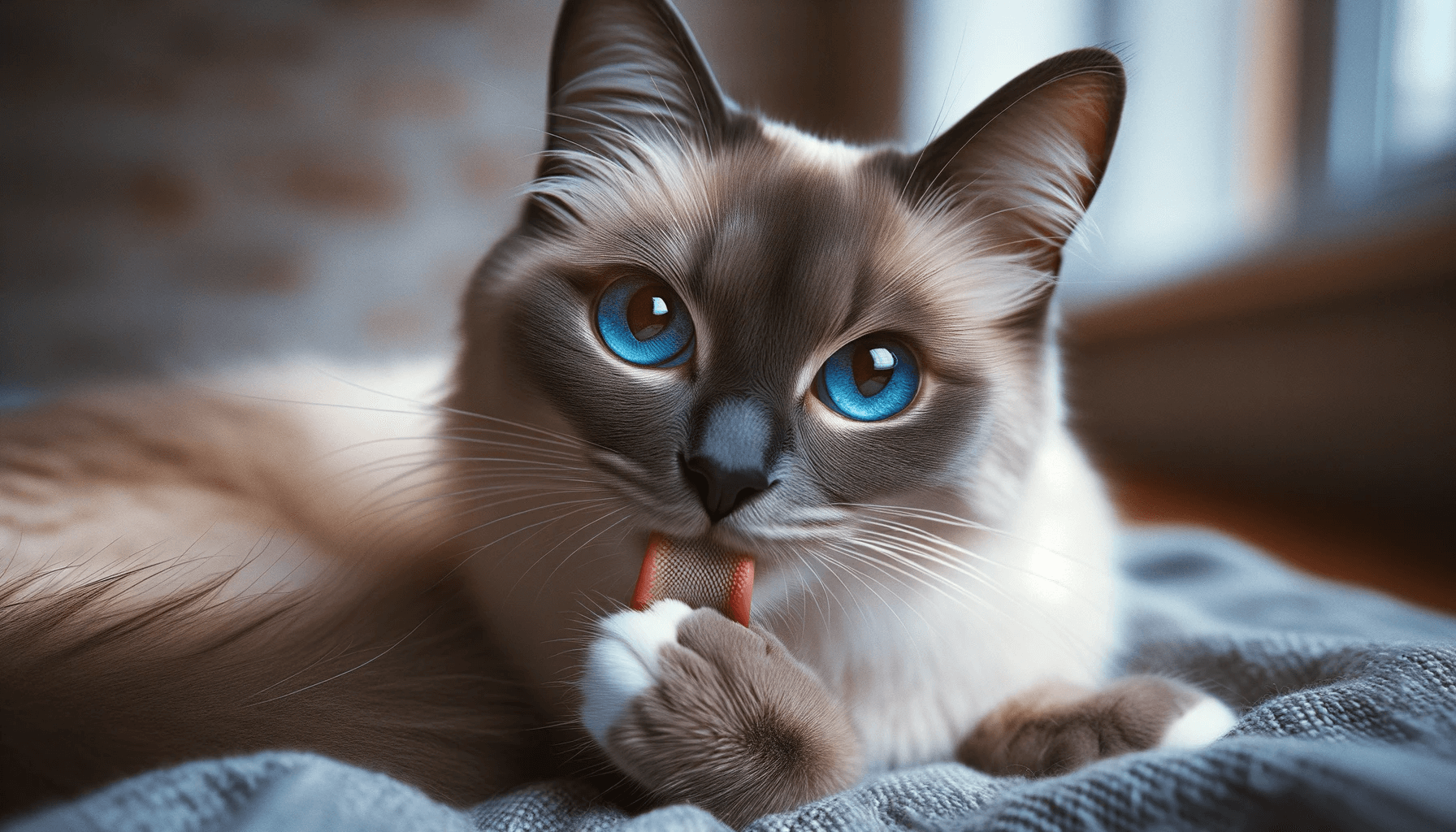 Male siamese cat