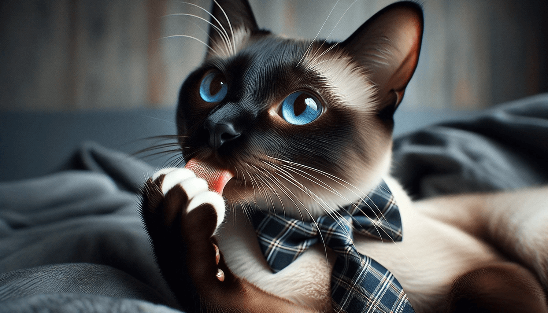 Male siamese cat